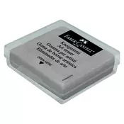 Gumica za brisanje u plastičnoj kutijici - siva (Faber Castell)