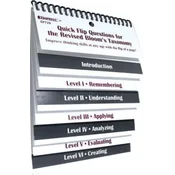 Quick Flip Questions for the Revised Bloom Taxonomy