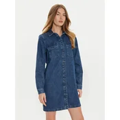 Noisy May Jeans haljina New Signe 27034106 Tamnoplava Relaxed Fit