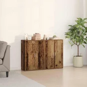 Kreveta 2 pcs Staro drvo 60 x 31 x 84 cm Konstruirano drvo