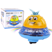 slomart LEAN TOYS UFO vodna žoga s svetlobo in glasbo - rumena