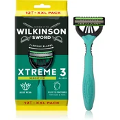 Wilkinson Sword Xtreme 3 Sensitive Comfort brivniki za enkratno uporabo za moške 12 kos