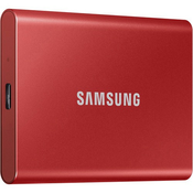 Samsung T7 Zunanji SSD 1TB Type-C USB3.2 Gen2 V-NAND UASP, Samsung T7, rdeč