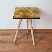 Hanah Home Klub sto Shp146, 35x42x35 cm, Braon