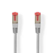 Nedis Omrežni kabel CAT6 | RJ45 moški | RJ45 moški | SF/UTP | 3,00 m | Okrogla | PVC | Siva | Oznaka