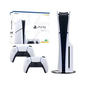 Sony PlayStation 5 Slim Konzola, 1TB + 2 x DualSense Bežicni džojstik