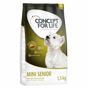 Concept for Life Mini Senior - Varčno pakiranje: 4x1,5 kg
