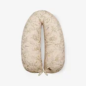 KikkaBoo Jastuk za trudnice i dojenje 2in1 Secret Garden Beige ( KKB61068 )
