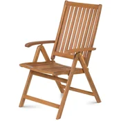 FIELDMANN Baštenska stolica fieldmann 4001-t braon
