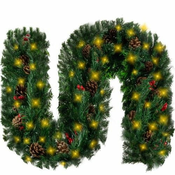Božična girlanda 2,7 m z lučkami LED Ruhhy 22322 76143