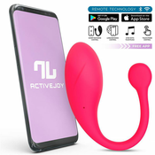 INTOYOU VIBRACIJSKI JAJČEK Intoyou App Bulby Dark Pink - z aplikacijo