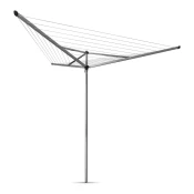 Vrtno stojalo za sušenje perila v srebrni barvi 30 m Essential – Brabantia