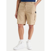 DC Shoes Kratke hlače iz tkanine Tundra ADYWS03086 Bež Regular Fit