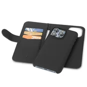 Sign Wallet etui 2-v-1 za iPhone 14 - črn