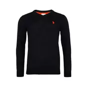 U.S. POLO ASSN. Pulover  rdeča / črna