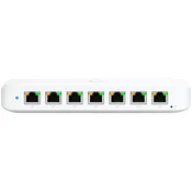 Ubiquiti USW-Ultra-60W Layer 2, 8-port GbE PoE switch: 7x GbE PoE+ output ports, GbE port with optional PoE++ input