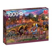 Jumbo - Puzzle Amsterdamski kanali 1000 - 1 000 dijelova