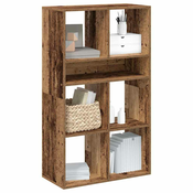 Ormaric za knjige boja drva 66x31x112 cm konstruirano drvo