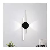 Eglo 902123 - LED stenska svetilka VENTICELLO LED/20W/230V + LED/0,91W črna