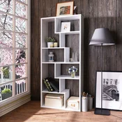 Hanah Home Polica 90x183,6x29,5cm Bela