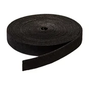 INF Samolepilni Velcro trak za ravnanje kablov 10 m/2 cm črn, (21278383)