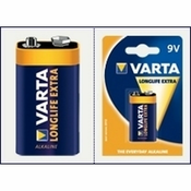 Baterije Varta Longlife Extra 9 V block