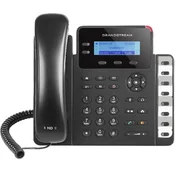 Grandstream GXP1628, 2,95-palčni zaslon LCD z osvetlitvijo, 2 računa SIP, 3-smerni gumbi, 8 BLF, dvojna vrata Gbit, PoE