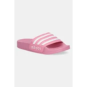 Otroški natikači adidas ADILETTE SHOWER roza barva, JP5786