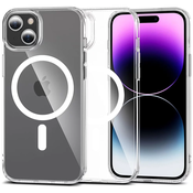 TECH-PROTECT FLEXAIR HYBRID MAGSAFE IPHONE 15 PLUS CLEAR (9490713936627)