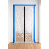 Protiprašna zavesa za vrata 220x120cm tip I z zadrgo 81407