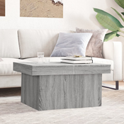 Stolic za kavu boja hrasta 80x55x40 cm konstruirano drvo