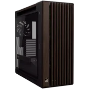 ASUS ProArt PA602 Wood Edition Modern Black ATX/E-ATX ra?unalni?ko ohi?je, kaljeno steklo, 1x 140 mm in 2x 200mm pred-name??eni ventilatorji, podpora za USB 20Gbps - 90DC00J0-B09030
