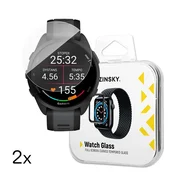 MG Watch Glass 2x zaščitno steklo za Garmin Forerunner 165