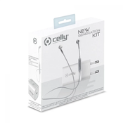 Celly punjac 18W USB-C + bluetooth slušalice bela