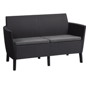 KETER Salemo 2 Seater vrtna sjedeca garnitura grafit