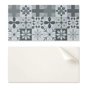 shumee Lepljena PVC plošča z motivom, idealna za hodnik 100x50 cm, geometrijski vzorci v mozaiku