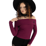 Majica moška - Cruor Off Shoulder - KILLSTAR - KSRA011180
