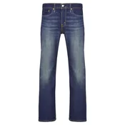 Levis 527 SLIM BOOT CUT Modra