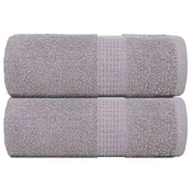 Vidaxl Pralne brisače FROGN 2 kosa sive 30x30 cm 360 g/m2