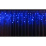 shumee Modra zunanja svetlobna dekoracija - 100 LED diod, skupaj, zelo odporna na vremenske razmere, varčna z energijo, z vtičnico - IP44.