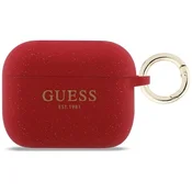 Guess SILIKONSKI OVITEK Z BLEŠČICAMI GUESS ZA AIRPODS PRO 3, RAZKOŠEN IN ZAŠČITEN