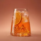 Alaskan Maker KOZAREC za pijačo s topografijo Tre Cime AMTOPO-VD-TC