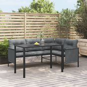 Vrtni blagovaonski stol antracit 110 x 54 x 70 cm celicni