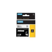Dymo Rhino 9mm permanentni poliestrski trak bel/črn