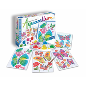 Aquarell-Malerei - Aquarellum Junior Schmetterling & Blume