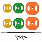 Set uteži BODY PUMP COLOUR, 20kg