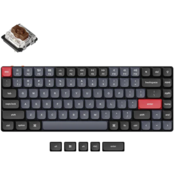 Keychron K3 Pro QMK/VIA low-profile MX 2.0 Brown Switch RGB - Bežicna mehanicka tastatura