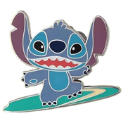 Bedž Monogram Int. Disney: Lilo & Stitch - Surfing Stitch