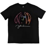 John Lennon Self Portrait Full Colour Black M Majica