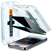 Spigen Glass EZ Fit Privacy 2 Pack - iPhone 14 Pro (AGL05215)